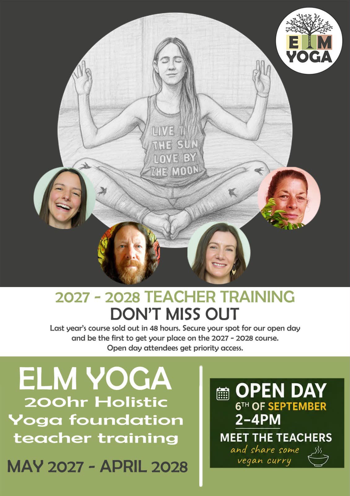 ELM Yoga 200hr foundation teacher training course 